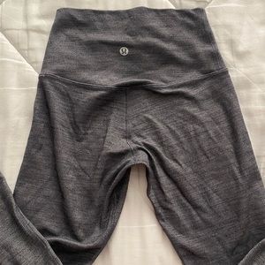 Align leggings 25 inch inseam, heather grey